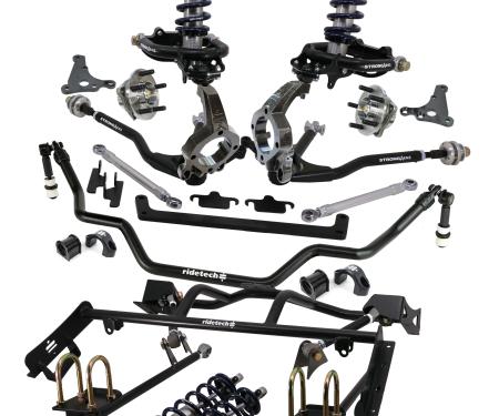 Ridetech HQ Coil-Over System with hub spindles for 1964-1966 Mustang 12090203