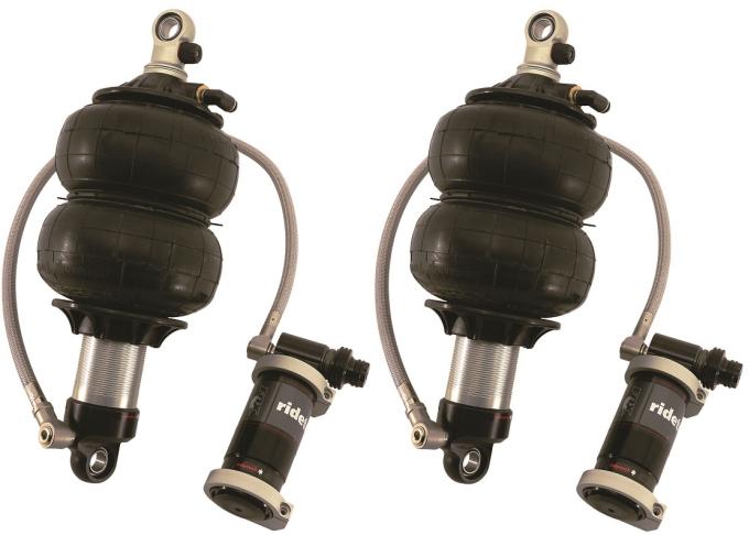 Ridetech Front TQ Shockwaves, 1000 Series with 3.6" stroke and 1.7" eye 24330101
