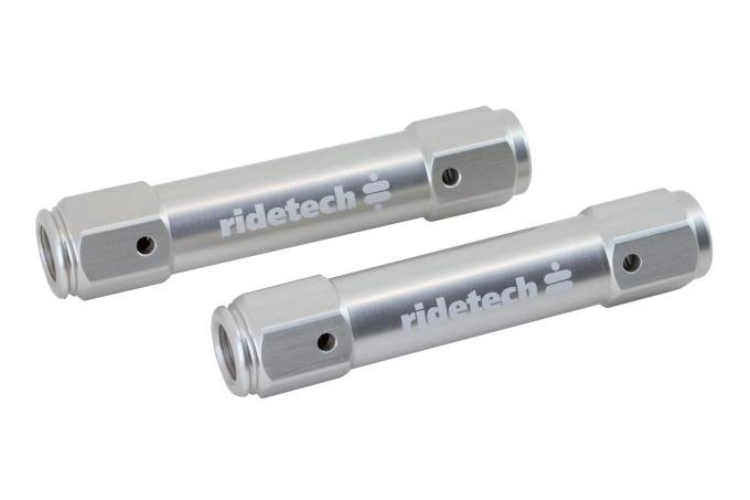 Ridetech Billet aluminum tie rod adjusters for 1964-1970 Mustang 12089400