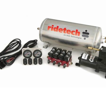 Ridetech RidePro Analog 4 way air suspension control system with 3 gallon tank 30154000