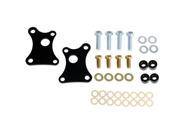 Ridetech Rear caliper brackets for S550 brakes with Ridetech 79-93 Mustang IRS 12129511