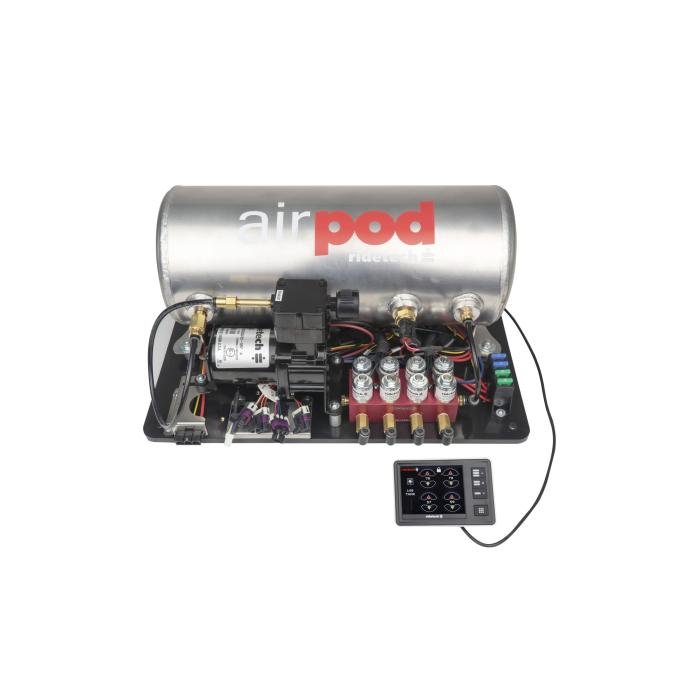 Ridetech 3 Gallon AirPod with RidePro E5 air suspension controller 30514000