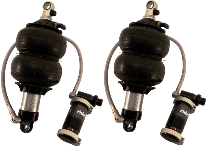Ridetech Front TQ Shockwaves for 1979-1993 Mustang. For use w/ Ridetech SLA 12123011
