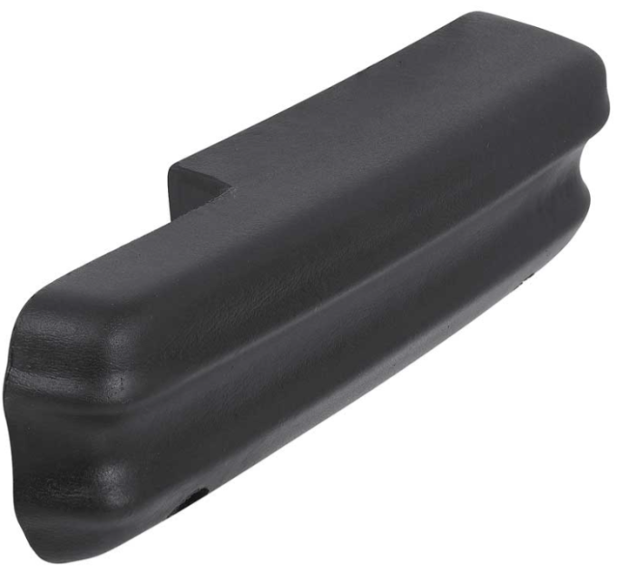Redline Restomotive® 1971-1973 Ford Mustang Right Hand Standard Arm Rest Pad Black