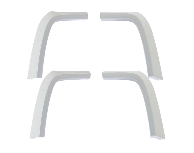 Redline Restomotive® 1973 Ford Mustang Front Left and Right Paintable Fender Molding