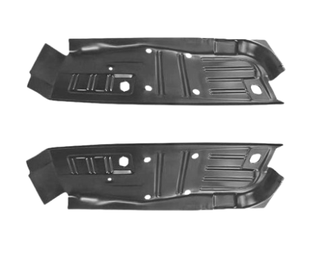 Redline Restomotive® 1964-1970 Ford Mustang Coupe / Fastback (Full Length 59" x 23") Left and Right Front Floor Pan