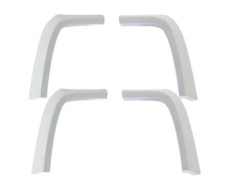 Redline Restomotive® 1973 Ford Mustang Front Left and Right Paintable Fender Molding