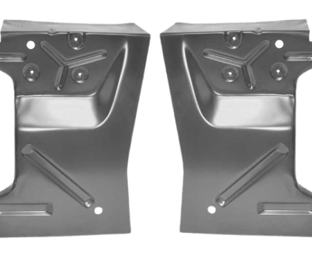 Redline Restomotive® 1967-1968 Ford Mustang Left and Right Rear Fender Apron