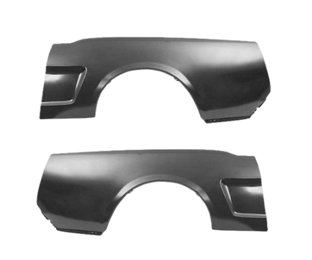 Redline Restomotive® 1964-66 Ford Mustang Coupe / Convertible Left and Right Quarter Panel Skin