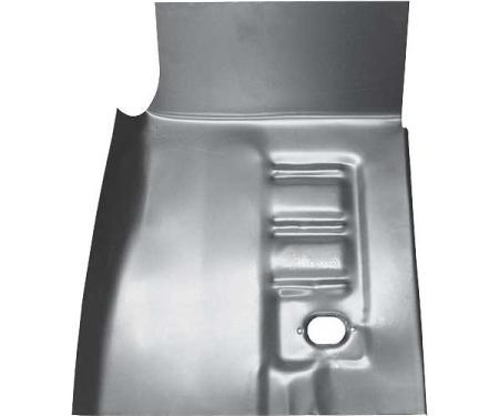 Redline Restomotive® 1964-1970 Ford Mustang (Short Size 23" x 24") Front Right Floor Pan Section