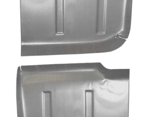 Redline Restomotive® 1964-1968 Ford Mustang Left and Right Toe Board / Front Floor Pan to Firewall Extension