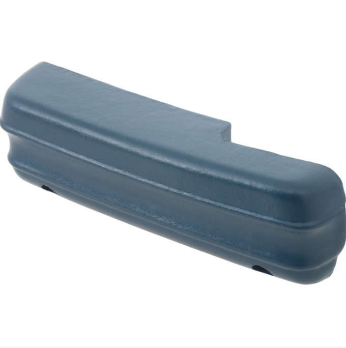 1971-1973 Ford Mustang Left Hand Standard Arm Rest Pad Blue