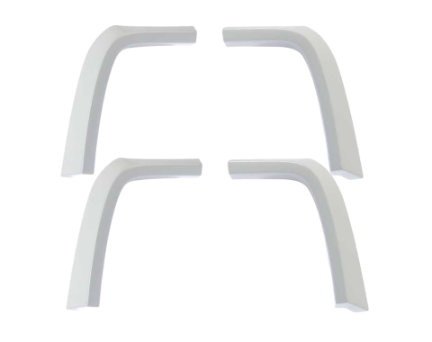 Redline Restomotive® 1973 Ford Mustang Front Left and Right Paintable Fender Molding