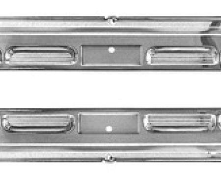 Dynacorn 65-68 Door Scuff Plate Convertible. Pr Stainless M3651A