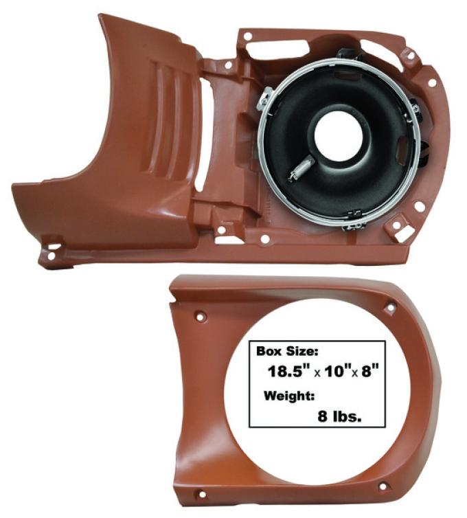 Dynacorn Headlamp Assembly LH 64-66 X3691