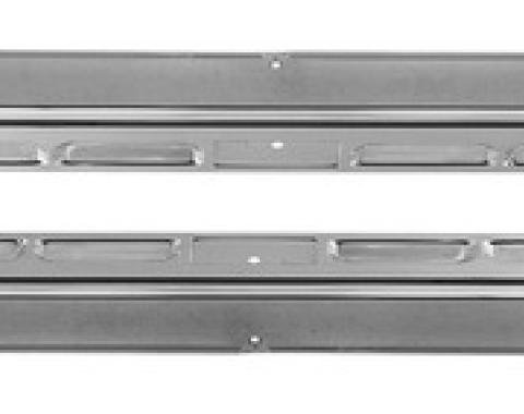 Dynacorn 65-68 Door Scuff Plate FB Stainless Pr M3650A