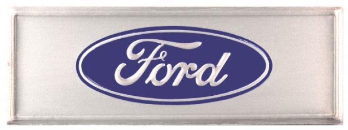 Dynacorn Blue Scuff Plate Decal 66-73 ML02