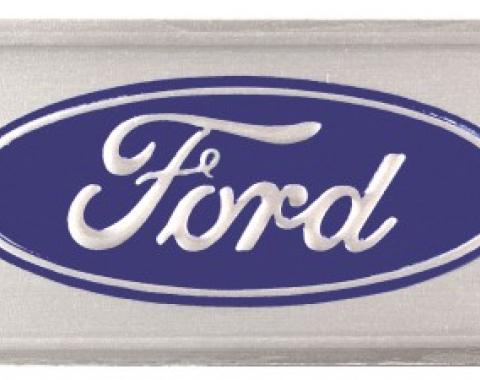 Dynacorn Blue Scuff Plate Decal 66-73 ML02