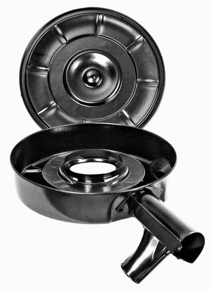 Dynacorn Air Cleaner Box 65-67 8 Cylinder 3pc Exc. California Black M3557