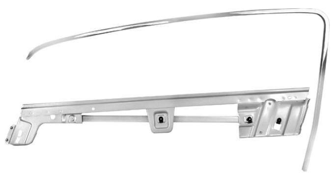 Dynacorn 67-68 Door Window Frame Kit LH FB 3614EB