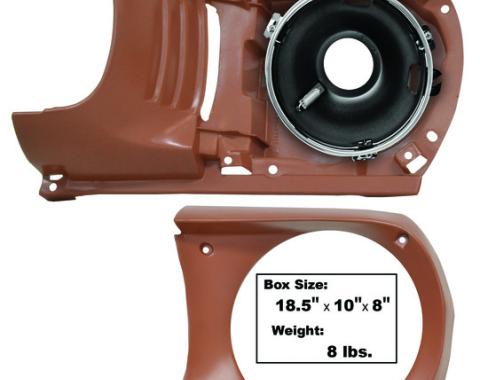 Dynacorn Headlamp Assembly LH 64-66 X3691