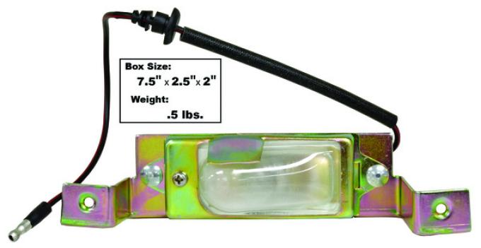 Dynacorn License Plate Lamp 65-70 L3610
