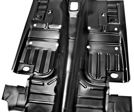 Dynacorn 69-70 Floor Pan Complete Coupe / FB Modify for Convertible or Use 3648b 3648D