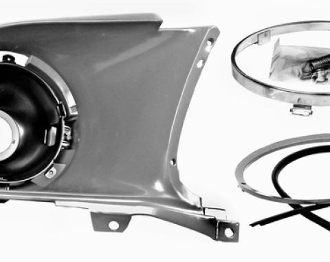 Dynacorn Headlamp Assembly RH 67-68 X3698