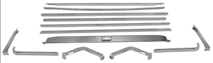 Dynacorn 69-70 Fold Down Seat Moulding 13 Pcs M3507A