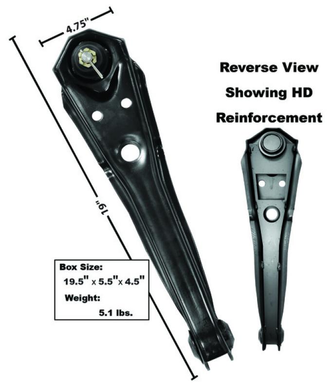 Dynacorn 69-73 Control Arm Lower Hd Reinforced 3632GHD
