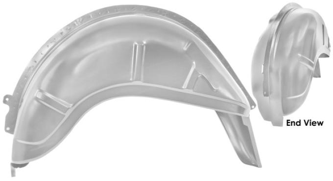 Dynacorn 65-66 Complete Wheelhouse RH Weld-Thru Primer 3631MCWT