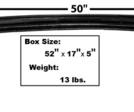 Dynacorn 67-68 Convertible Top Header Assembly Cast Header Bow 3628A