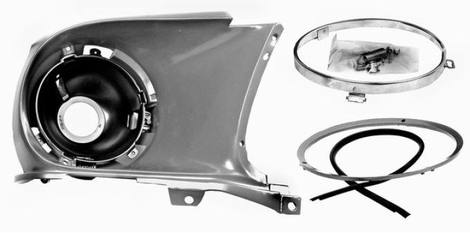 Dynacorn Headlamp Assembly RH 67-68 X3698