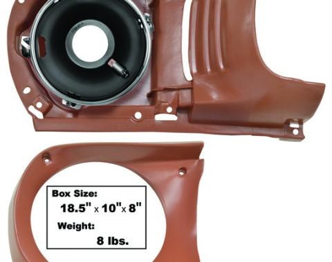 Dynacorn Headlamp Assembly RH 64-66 X3690