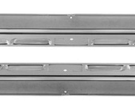 Dynacorn 65-68 Door Scuff Plate FB Stainless Pr M3650A
