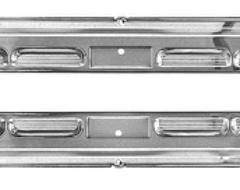 Dynacorn 65-68 Door Scuff Plate Convertible. Pr Stainless M3651A