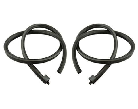 Metro Moulded Parts Roof Rail Seals, 69-70 Ford Mustang & Mercury Cougar 2 Door Coupe, Pair RR 6400-C