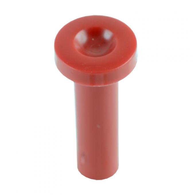 Dennis Carpenter Door Lock  Rod Knob - Red Plastic - 1958-64 Ford Car C3AZ-6221850-B