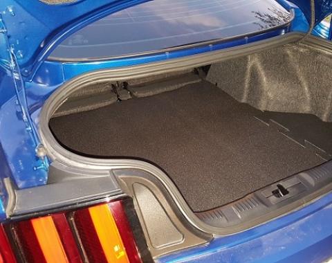Blockit "Quick & Quiet" Mustang Coupe Sound Deadener Trunk Mat, 2015-2021
