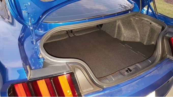 Blockit "Quick & Quiet" Mustang Coupe Sound Deadener Trunk Mat, 2015-2021