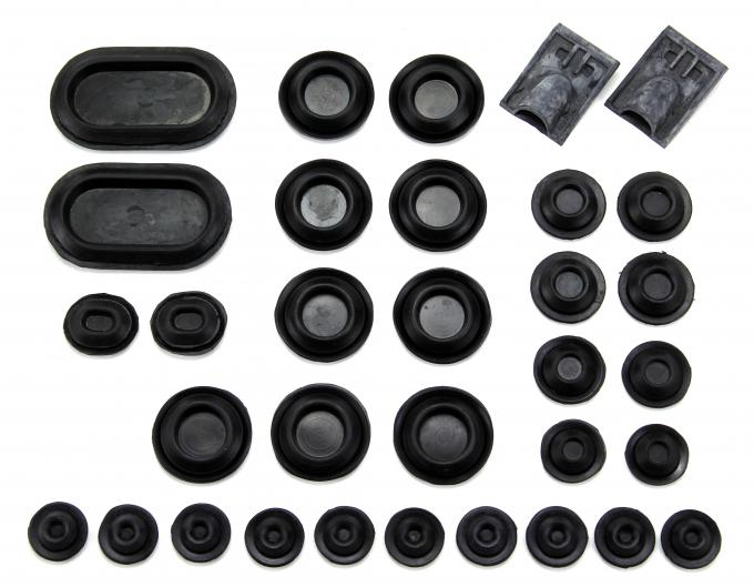 Mustang Rubber Body Plug Kit, 1967