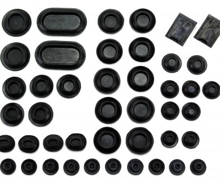 Mustang Rubber Body Plug Kit, 1969-1970