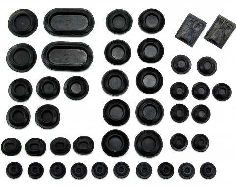 Mustang Rubber Body Plug Kit, 1969-1970