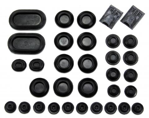 Mustang Rubber Body Plug Kit, 1967