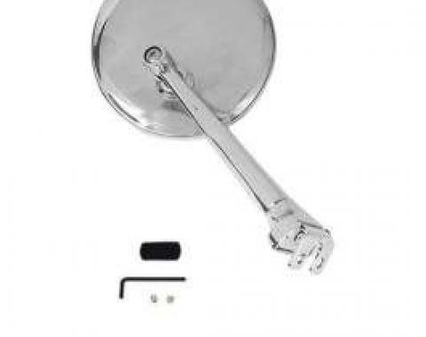 Outside Rear View Mirror, 4 Peep With Straight Arm