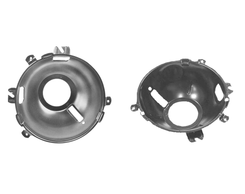 Redline Restomotive® 1970 Ford Mustang Left and Right Hand Headlamp Adjusting Bucket