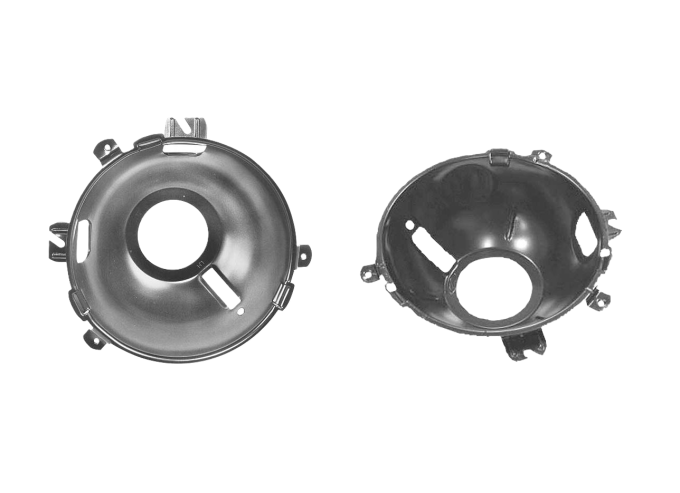 Redline Restomotive® 1970 Ford Mustang Left and Right Hand Headlamp Adjusting Bucket