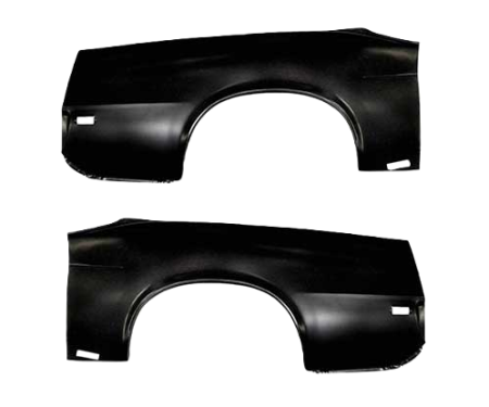 Redline Restomotive® 1970 Ford Mustang Hardtop / Convertible Left and Right Hand Quarter Panel