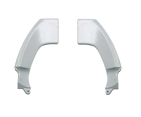 Redline Restomotive® 1973-1972 Ford Mustang Coupe / Convertible Left and Right Quarter Panel Upper Extension