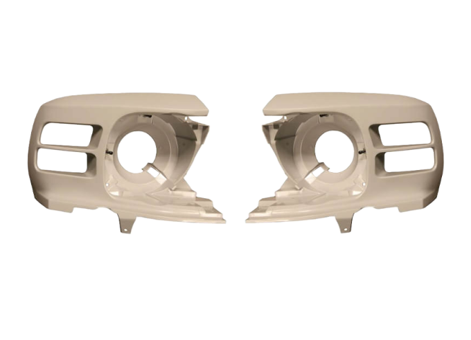 Redline Restomotive® 1970 Ford Mustang (Except Shelby) Left and Right Headlamp Bucket Assembly